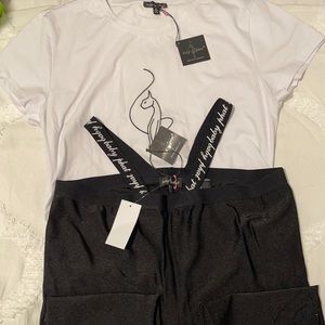 Leggings and shirt “baby phat”